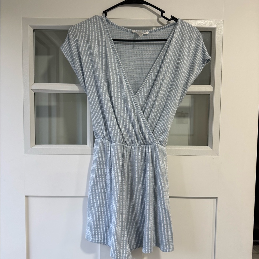 Blue romper